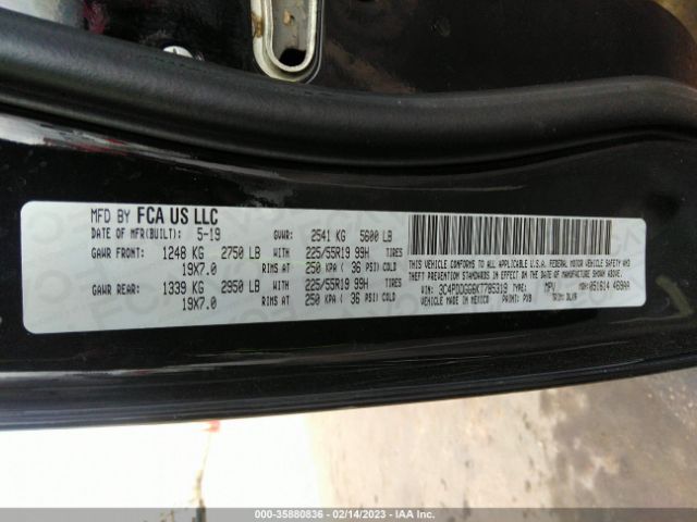 3C4PDDGG6KT785319 Dodge Journey Crossroad