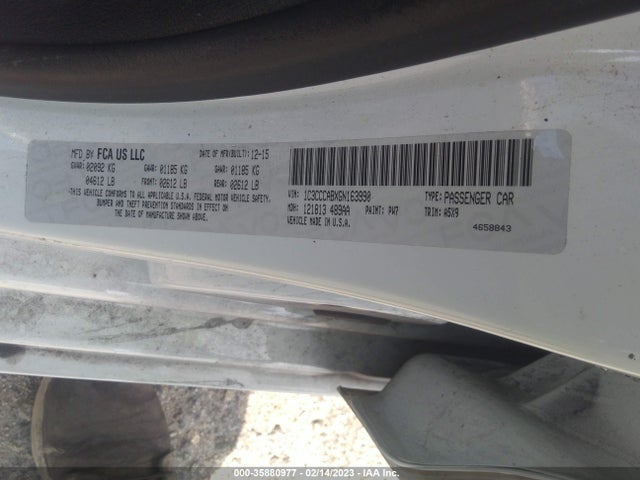 1C3CCCABXGN163990 Chrysler 200 Limited