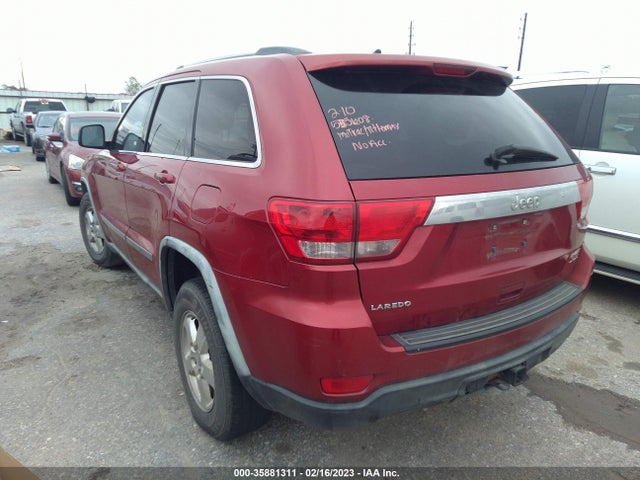 2011 JEEP GRAND CHEROKEE LAREDO VIN: 1J4RS4GG7BC535608