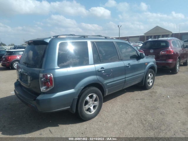 2006 HONDA PILOT EX-L WITH RES VIN: 5FNYF28616B048610