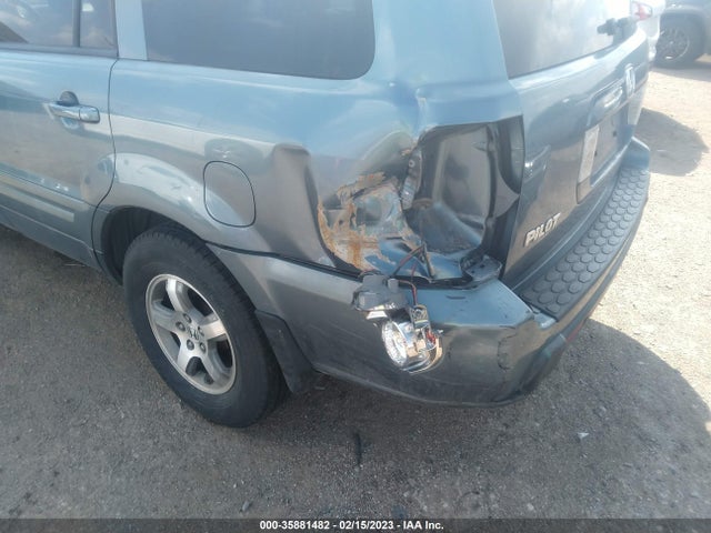2006 HONDA PILOT EX-L WITH RES VIN: 5FNYF28616B048610