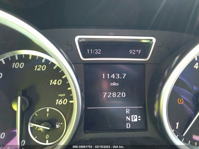 2012 MERCEDES-BENZ M-CLASS ML 350 BLUETEC VIN: 4JGDA2EB0CA019288