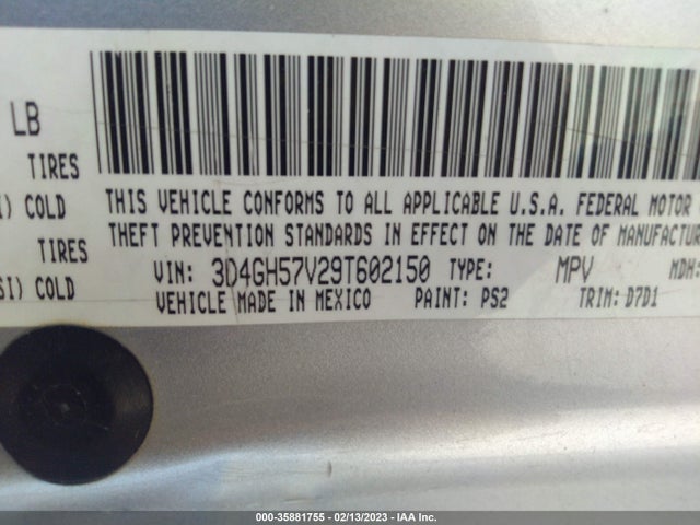 Dodge Journey 2009 3D4GH57V29T602150 Image 11