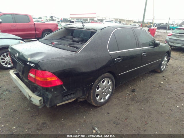 2001 LEXUS LS 430 VIN: JTHBN30F910039699