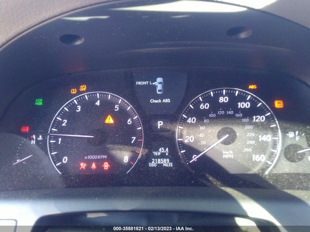 2012 LEXUS LS 460 VIN: JTHCL5EF3C5014351