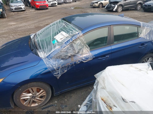2019 HYUNDAI ELANTRA SEL VIN: 5NPD84LF7KH416215