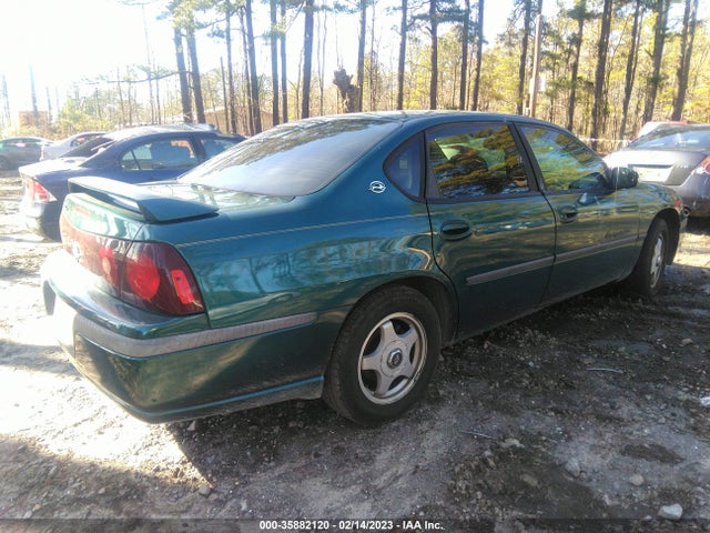 2001 CHEVROLET IMPALA LS VIN: 2G1WH55K519178674