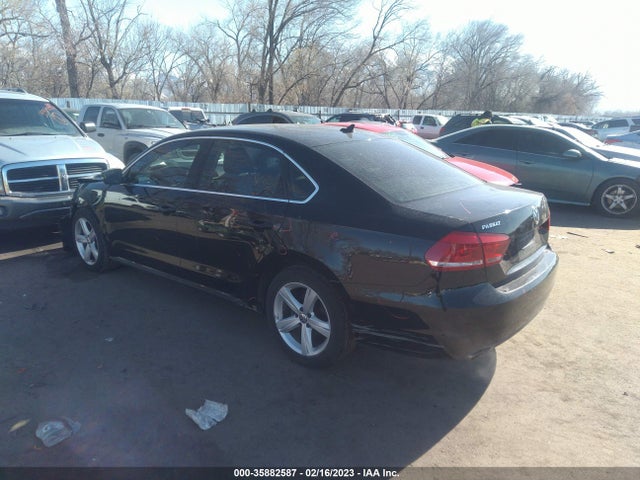 2013 VOLKSWAGEN PASSAT SE VIN: 1VWBH7A31DC079795