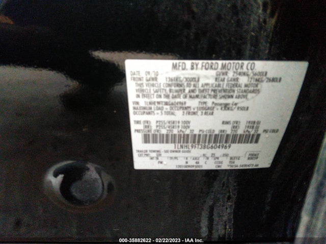Lincoln Mks W/ecoboost 2011 1LNHL9FT3BG604969 Image 11