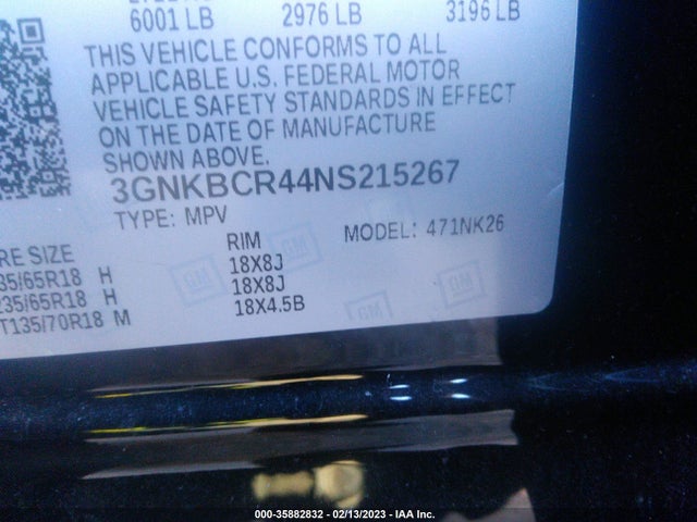 Chevrolet Blazer Lt 2022 3GNKBCR44NS215267 Image 9