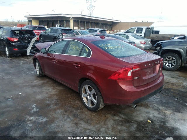 2012 VOLVO S60 T5 VIN: YV1622FS9C2143105