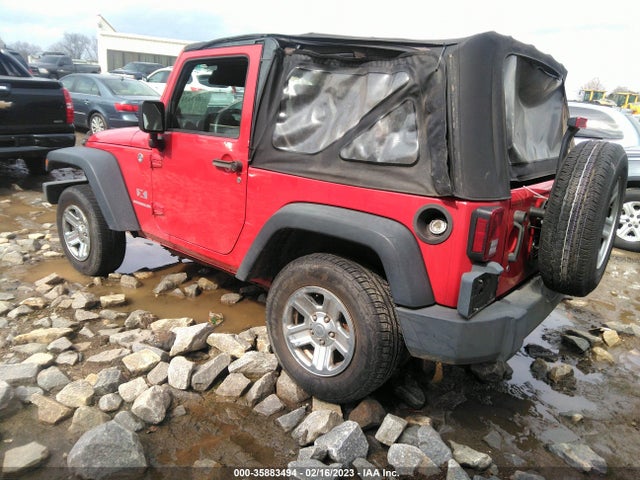 2009 JEEP WRANGLER X VIN: 1J4FA24189L742917