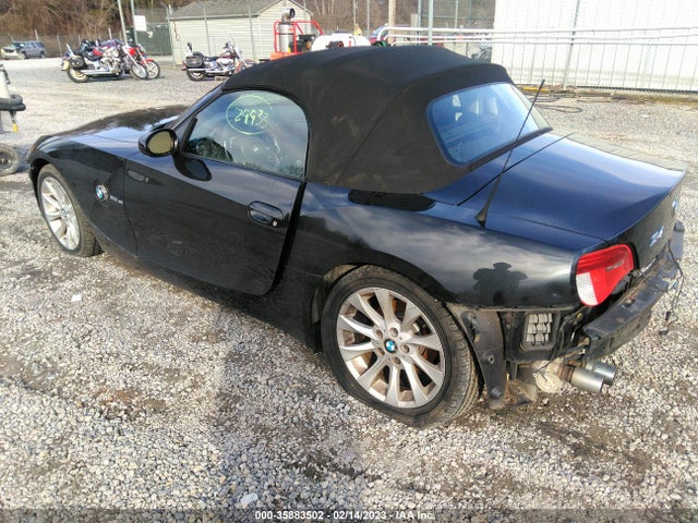 2007 BMW Z4 3.0SI VIN: 4USBU53587LX03835