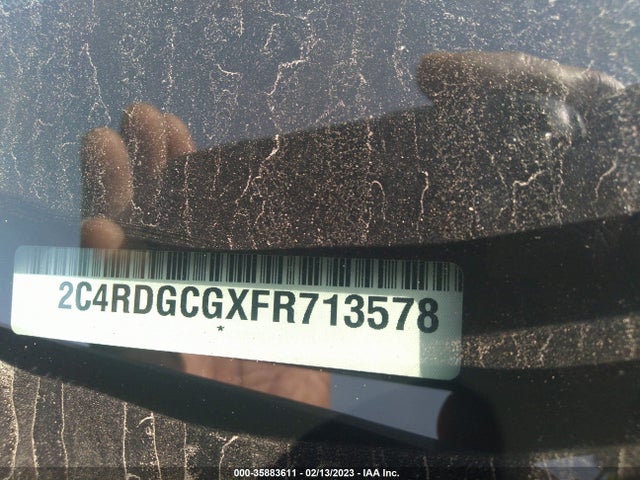 Dodge Grand Caravan Sxt 2015 2C4RDGCGXFR713578 Image 10