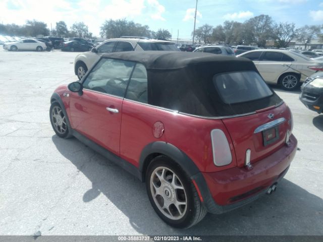 WMWRH33425TF82804 Mini Cooper Convertible S
