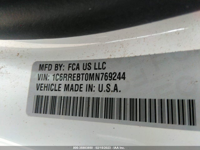 RAM 1500 Lone Star 2021 1C6RREBT0MN769244 Image 10