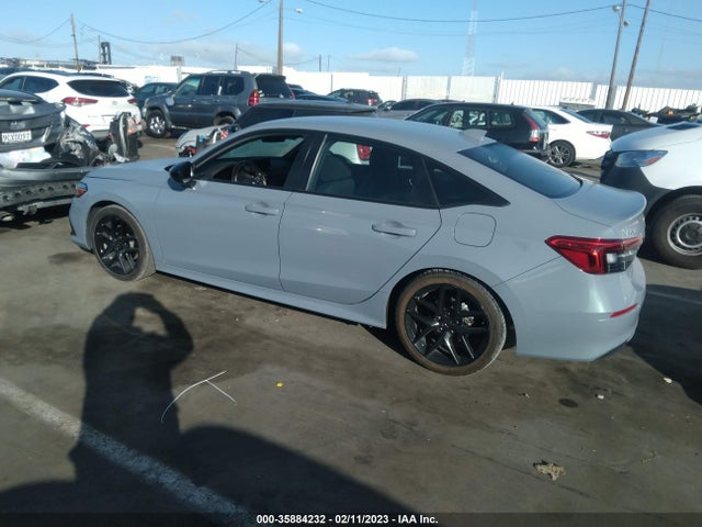 2022 HONDA CIVIC SEDAN SPORT VIN: 2HGFE2F5XNH540812