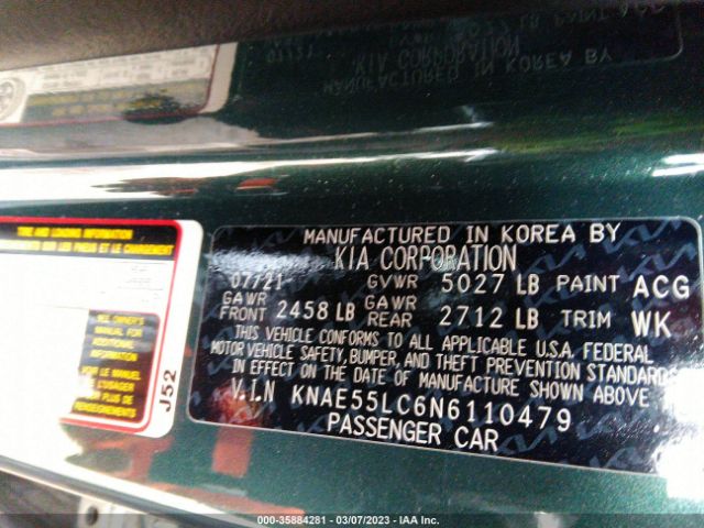 KNAE55LC6N6110479 KIA Stinger Gt2