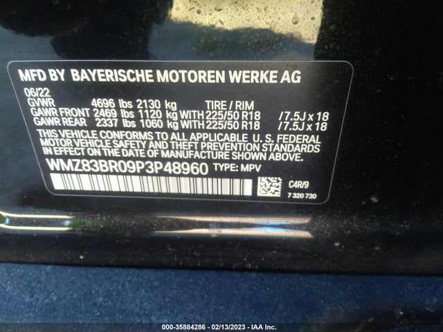 2023 Mini Countryman, VIN: WMZ83BR09P3P48960