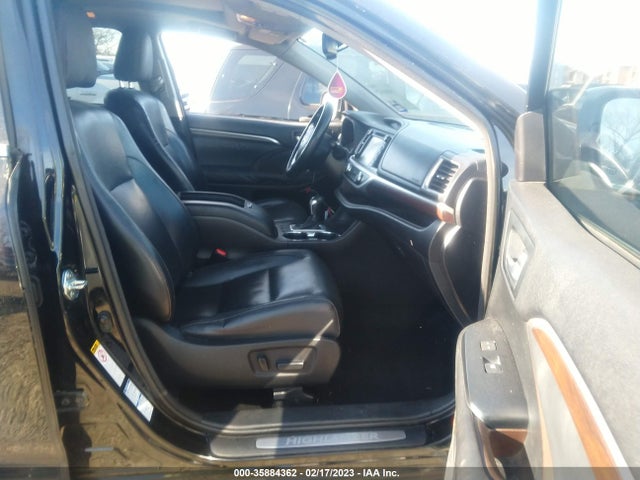 2015 TOYOTA HIGHLANDER LIMITED VIN: 5TDDKRFH9FS140910