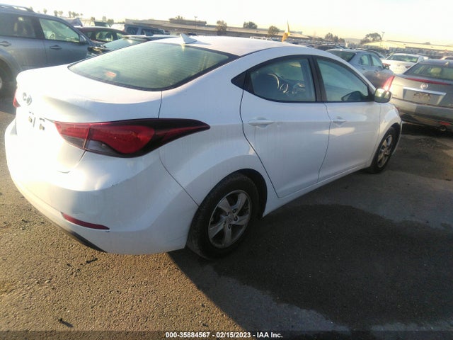 2015 HYUNDAI ELANTRA SE VIN: 5NPDH4AEXFH642992