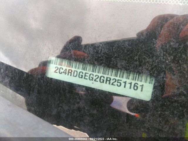 2C4RDGEG2GR251161 Dodge Grand Caravan R/t