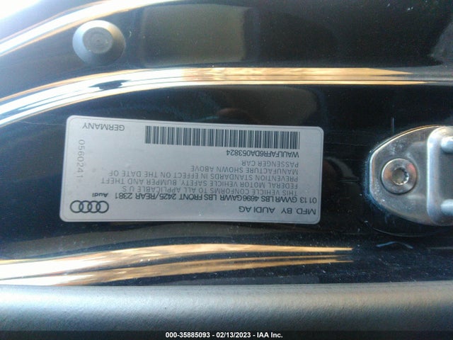 Audi A5 Premium Plus 2013 WAULFAFR6DA053824 Image 10