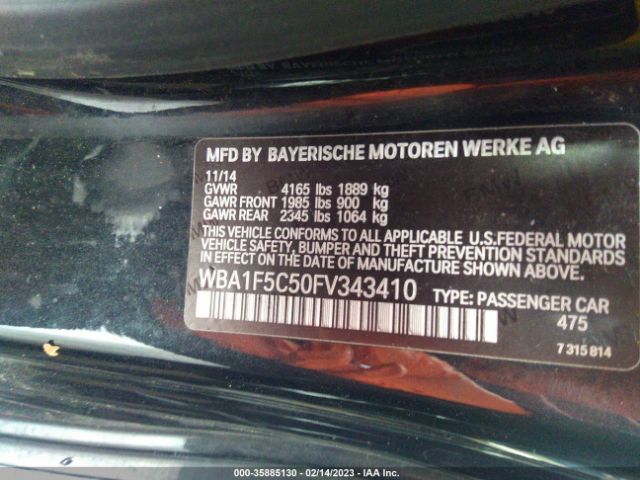 WBA1F5C50FV343410 BMW 2 Series 228i