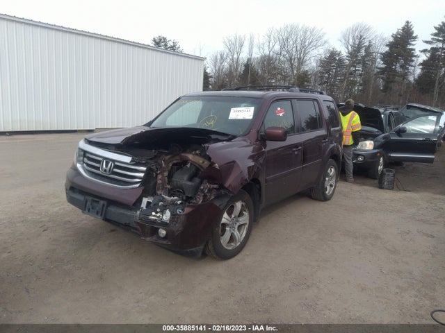 Honda Pilot Ex-l 2014 5FNYF4H59EB054978 Image 2