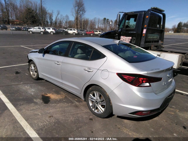 2020 HYUNDAI ELANTRA SEL VIN: 5NPD84LF0LH539890