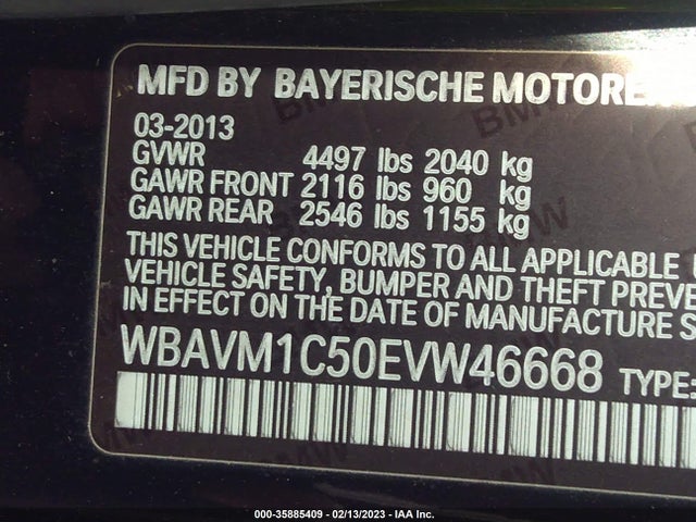 BMW X1 Sdrive28i 2014 WBAVM1C50EVW46668 Image 9