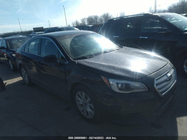 2016 SUBARU LEGACY 2.5I PREMIUM VIN: 4S3BNBC69G3051091