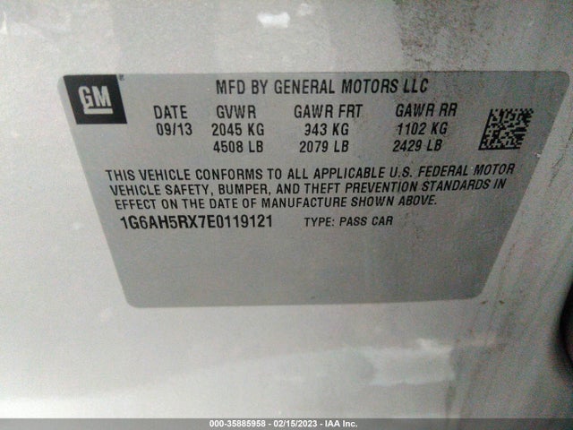 Cadillac Ats Luxury Awd 2014 1G6AH5RX7E0119121 Image 10