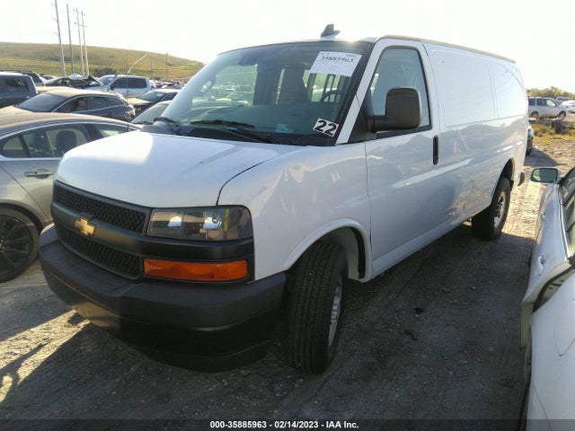 Chevrolet EXPRESS CARGO VAN 2021 1GCWGAFP2M1244667 Image 2