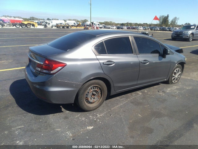 2013 HONDA CIVIC SDN LX VIN: 19XFB2F57DE036199