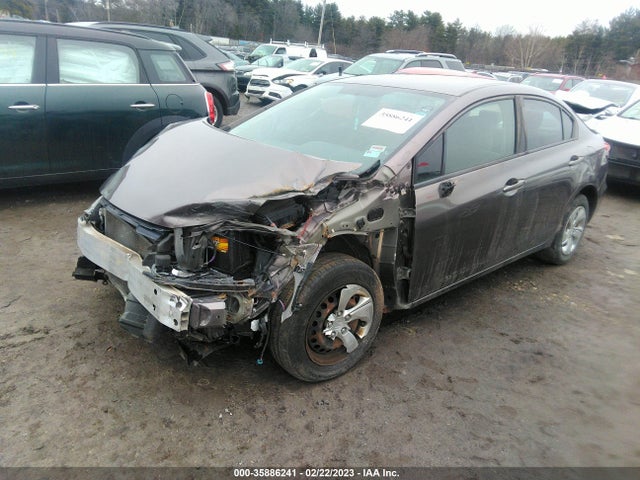Honda Civic Sedan Lx 2014 19XFB2F59EE246482 Image 2