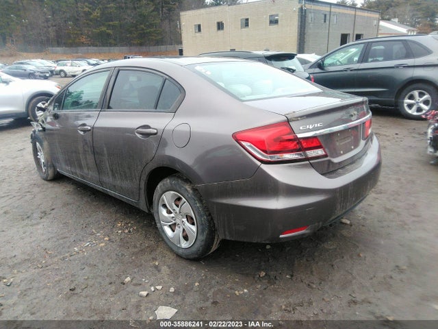 Honda Civic Sedan Lx 2014 19XFB2F59EE246482 Image 3