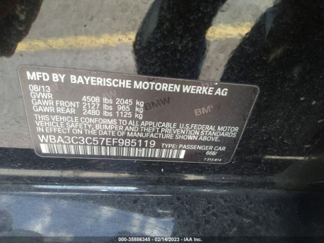 WBA3C3C57EF985119 BMW 3 Series 320i Xdrive