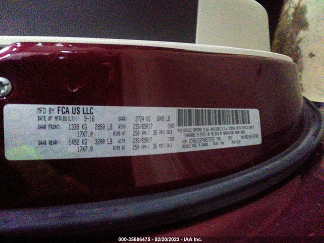 2C4RC1EG7HR577376 Chrysler Pacifica Touring-l Plus