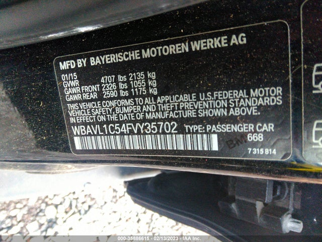 BMW X1 Xdrive28i 2015 WBAVL1C54FVY35702 Image 10