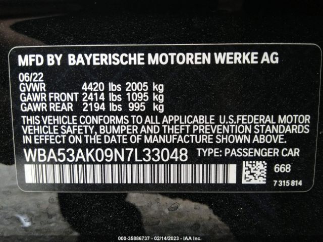 WBA53AK09N7L33048 BMW 2 Series 228i