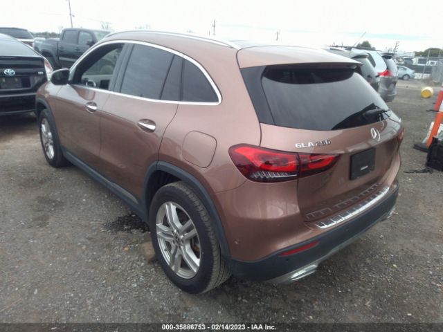 W1N4N4HB2NJ330622 Mercedes-Benz Gla Gla 250