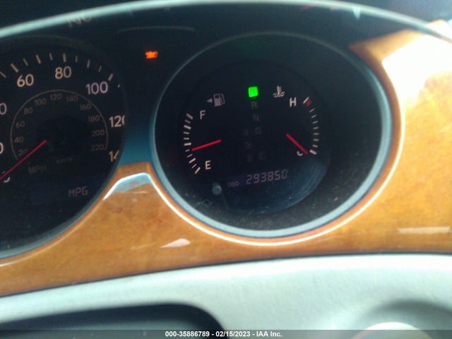 2005 LEXUS ES 330 VIN: JTHBA30G155130799