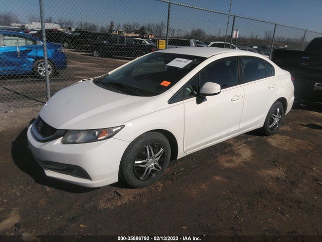 2013 HONDA CIVIC SDN LX VIN: 2HGFB2F57DH508908