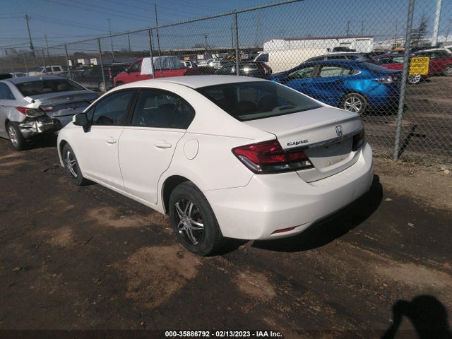 2013 HONDA CIVIC SDN LX VIN: 2HGFB2F57DH508908