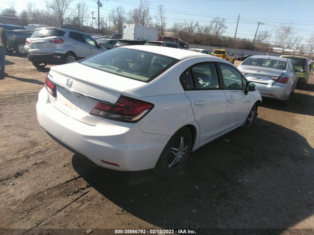 2013 HONDA CIVIC SDN LX VIN: 2HGFB2F57DH508908