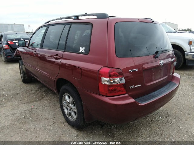 2006 TOYOTA HIGHLANDER W/3RD ROW/LIMITED W VIN: JTEEP21A660174826
