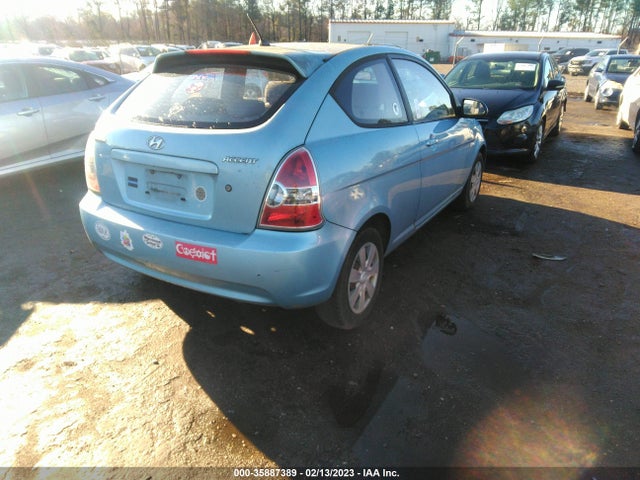 2007 HYUNDAI ACCENT GS VIN: KMHCM36C47U021176