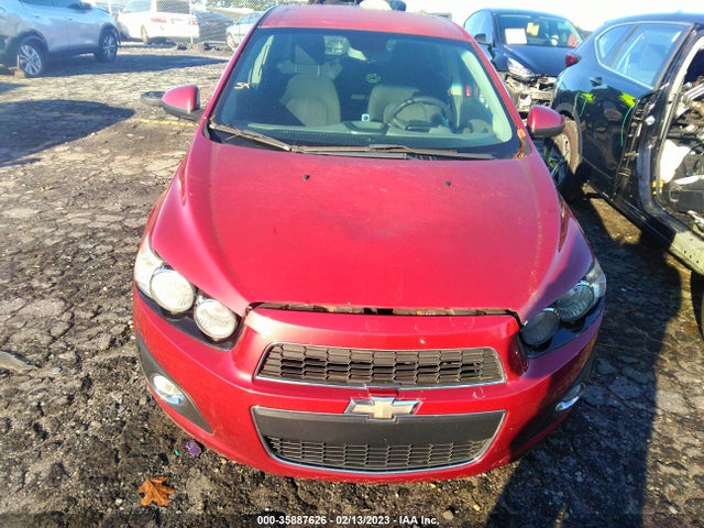 2012 CHEVROLET SONIC LT VIN: 1G1JC6SH6C4117377