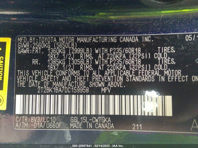 Lexus RX 350 2013 2T2BK1BA7DC159958 Image 10